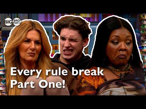 Day 33: Every Tense RULE BREAK and Punishment (Part 1) ?? | Big Brother UK 2026