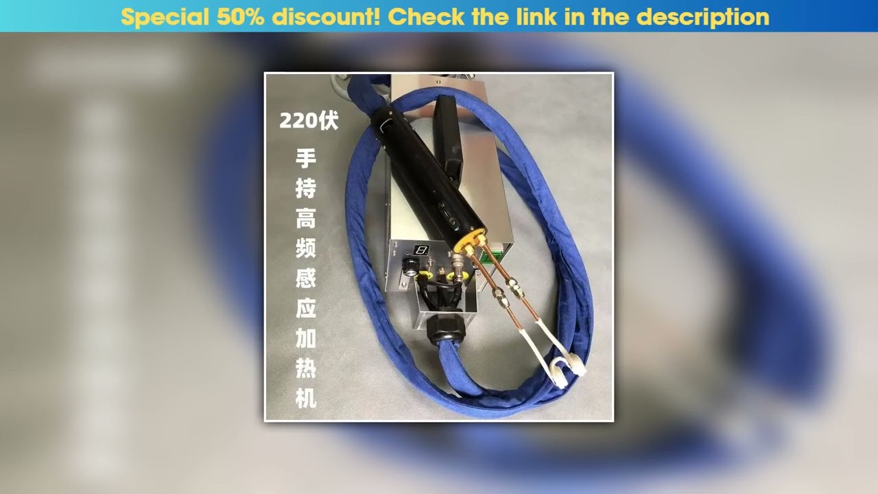 Editor’s Choice Handheld high frequency induction heating machine, copper pipe welding, aluminum pi