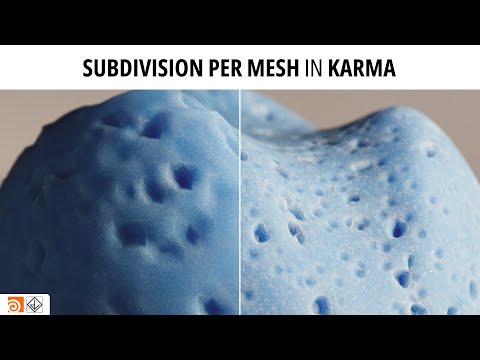 Houdini Quick Tip: Controlling Karma Subdivisions in Solaris (H20)