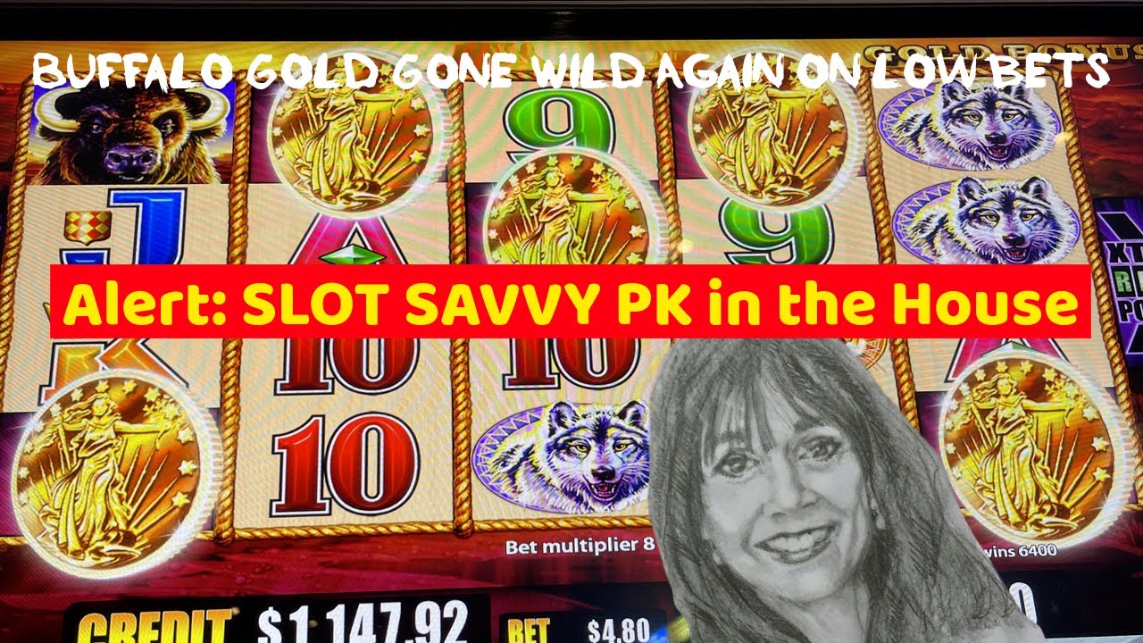 30 plus minutes of Buffalo GOLD Slot Play w Pamela Kay