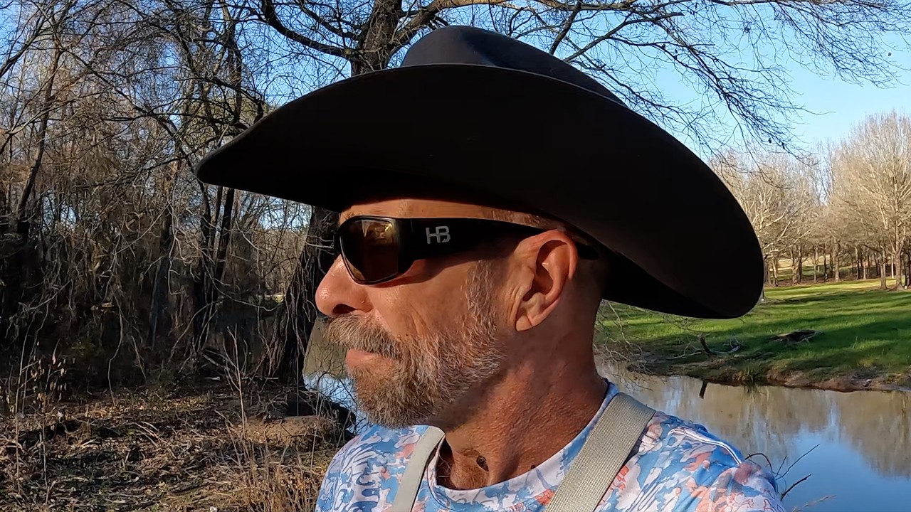 Fishing A Creek And A Lake In East Texas