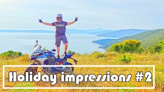 Rare impressions of a working Ducati Connect MTS v4s interface - Holiday Impressions #2 - Cres Baby