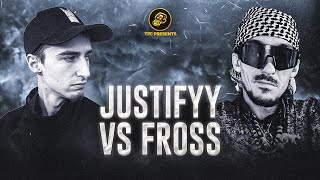 JUSTIFYY vs FROSS | IBL - $400 Wager | #RapBattle (Full Battle)