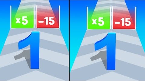 Merge Number Run Master - All levels ( NOOB VS PRO VS HACKER VS GOOD )