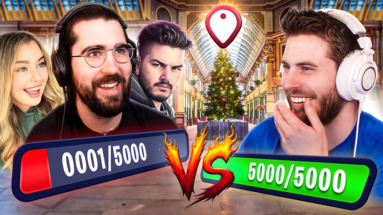3v1 GeoGuessr Challenge ft. Nogla, Pasta & Spoon