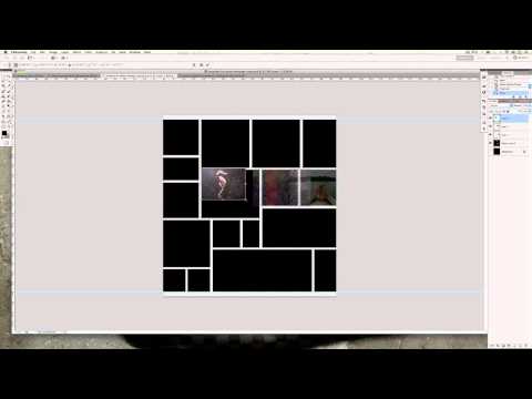 Photoshop CS Tutorial: How to create a Beautiful Photo Collage / Montage