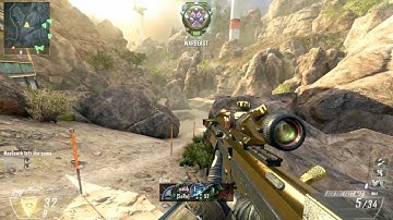 CoD BO2 PC: DSR-50&TAC-45 Sniper going Nuclear on Turbine Map - Team Deathmatch 48-2