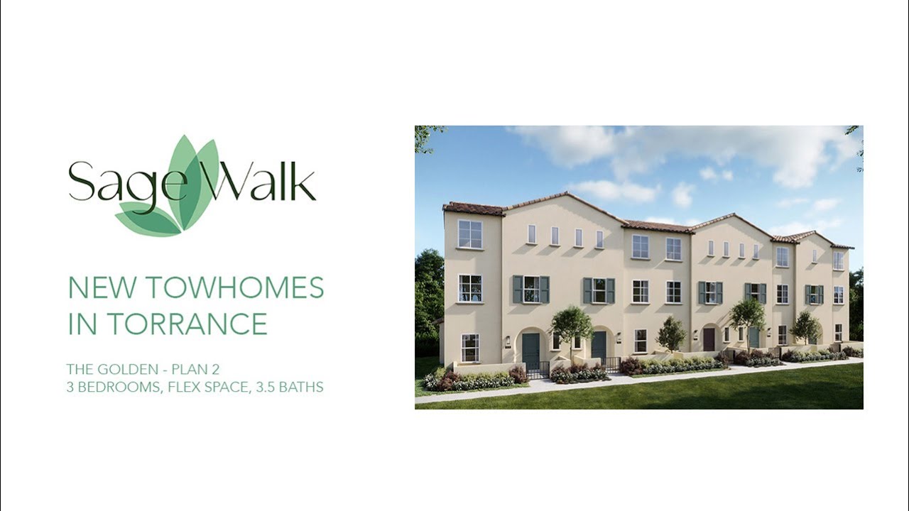 New Homes Nearby - Brand New Townhomes in Torrance - Sage Walk