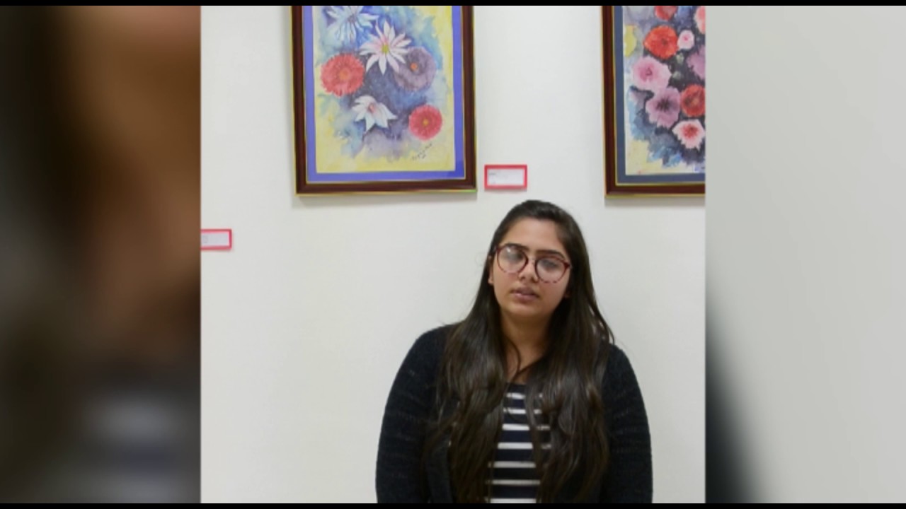 Budding Artist Priyasha @ Exposition Collective - Group Art Show by Artizen Art Gallery, PLB.