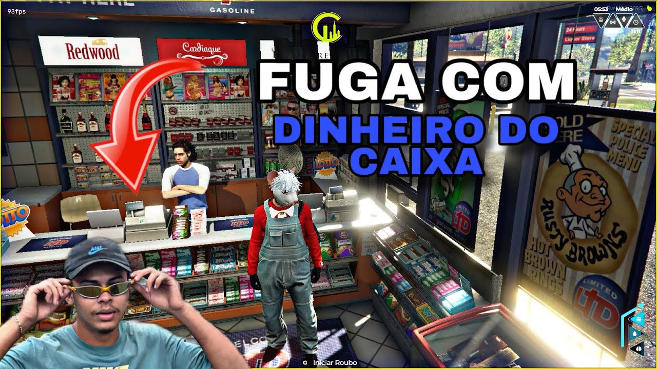 FUGA DO STUART LITTLE APOS UM ROUBO DE CAIXINHA NA CIDADE DOO PAULINHO O LOKO