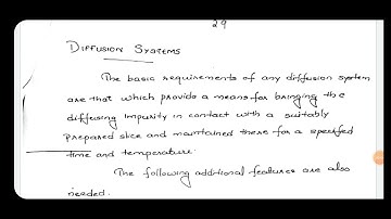 Diffusion system solid source diffusion