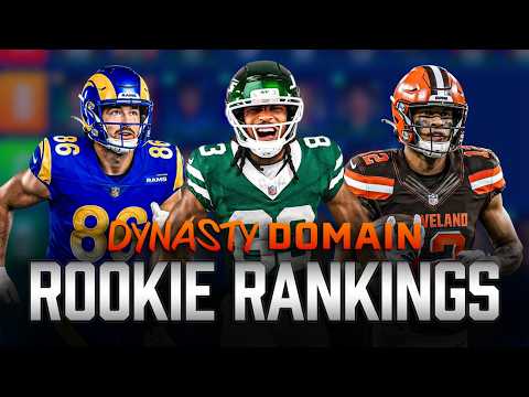Updated 2026 Dynasty Rookie Rankings \u0026 Tiers (Big Movers)