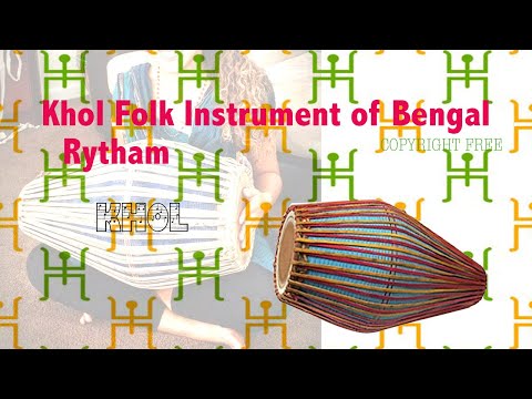 Bangla Khol Rytham || 109 BPM || Khol Folk Instrument of Bengal || Coptright Free