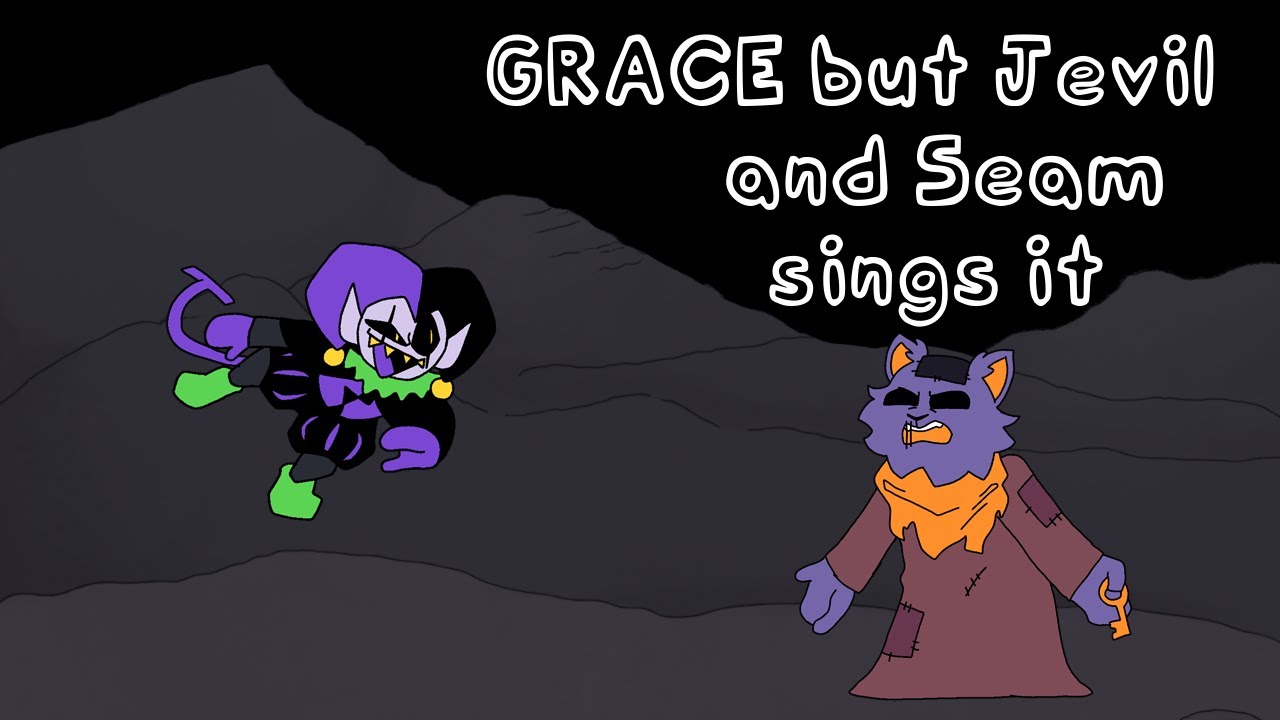 FNF Grace but Jevil and Seam sing it | FNF Cover | SEEK'S COOL DELTARUNExFUNKDELA MOD
