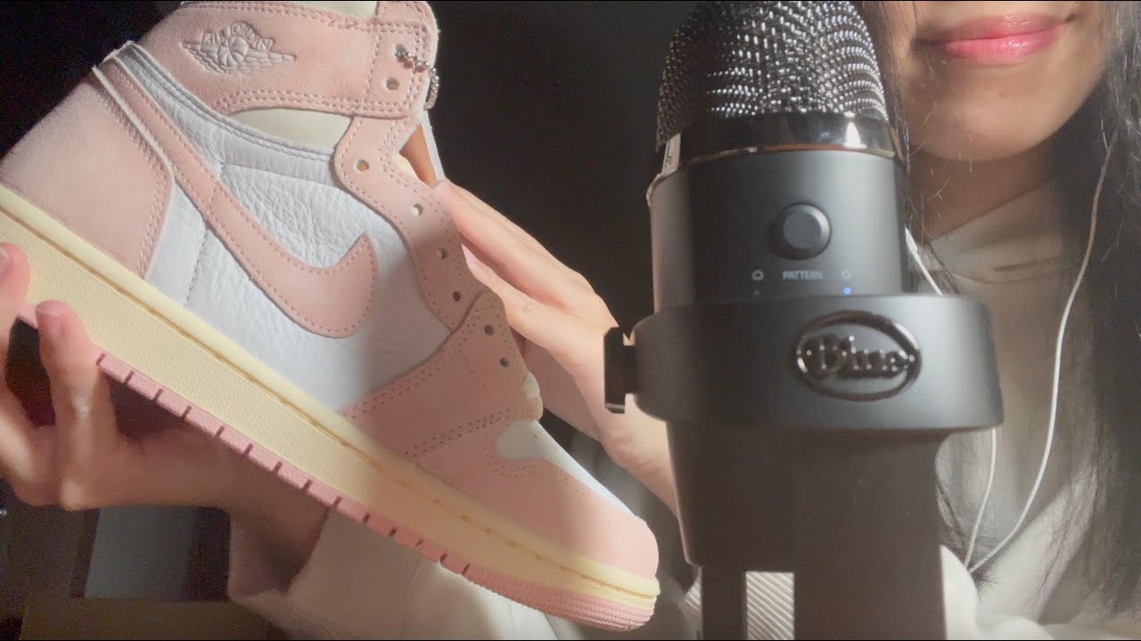 ASMR Air Jordan 1 High “Washed Pink” Sneakers 💗👟