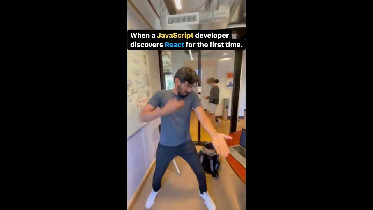 When A Javascript Developer Discovers React For The First Time 