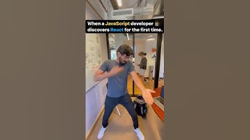 When a Javascript developer discovers React for the first time...