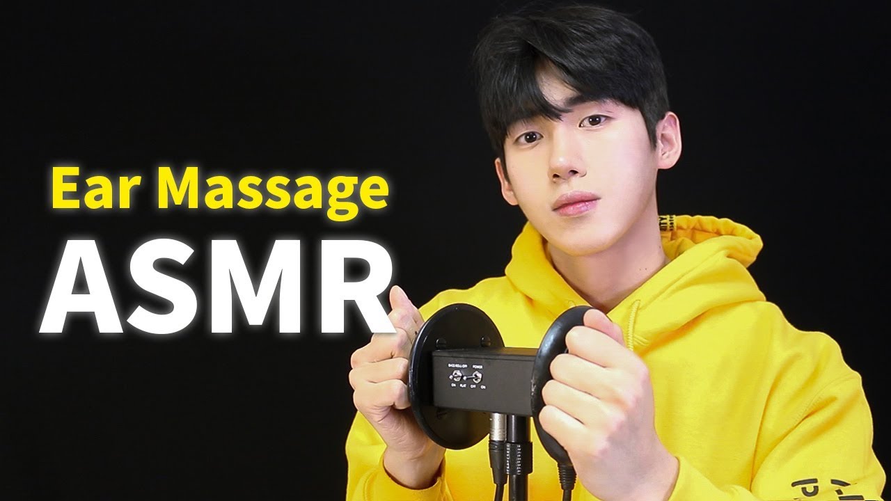 👂🏻주물주물 귀마사지 (오일, 바셀린) 3dio Ear Massage ASMR 💤 | Korean Male  | 베일드 Veiled ASMR