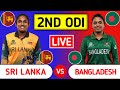 Sri Lanka Women Vs Bangladesh Women Live | SL W vs BAN W - 2nd ODI