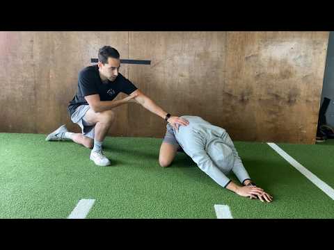 How to Improve Thoracic Mobility: Lat Prayer Stretch