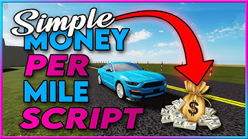 Simple Drive To Earn Money Script In Roblox Studio Roblox Studio Scripting Tutorial - driving script roblox