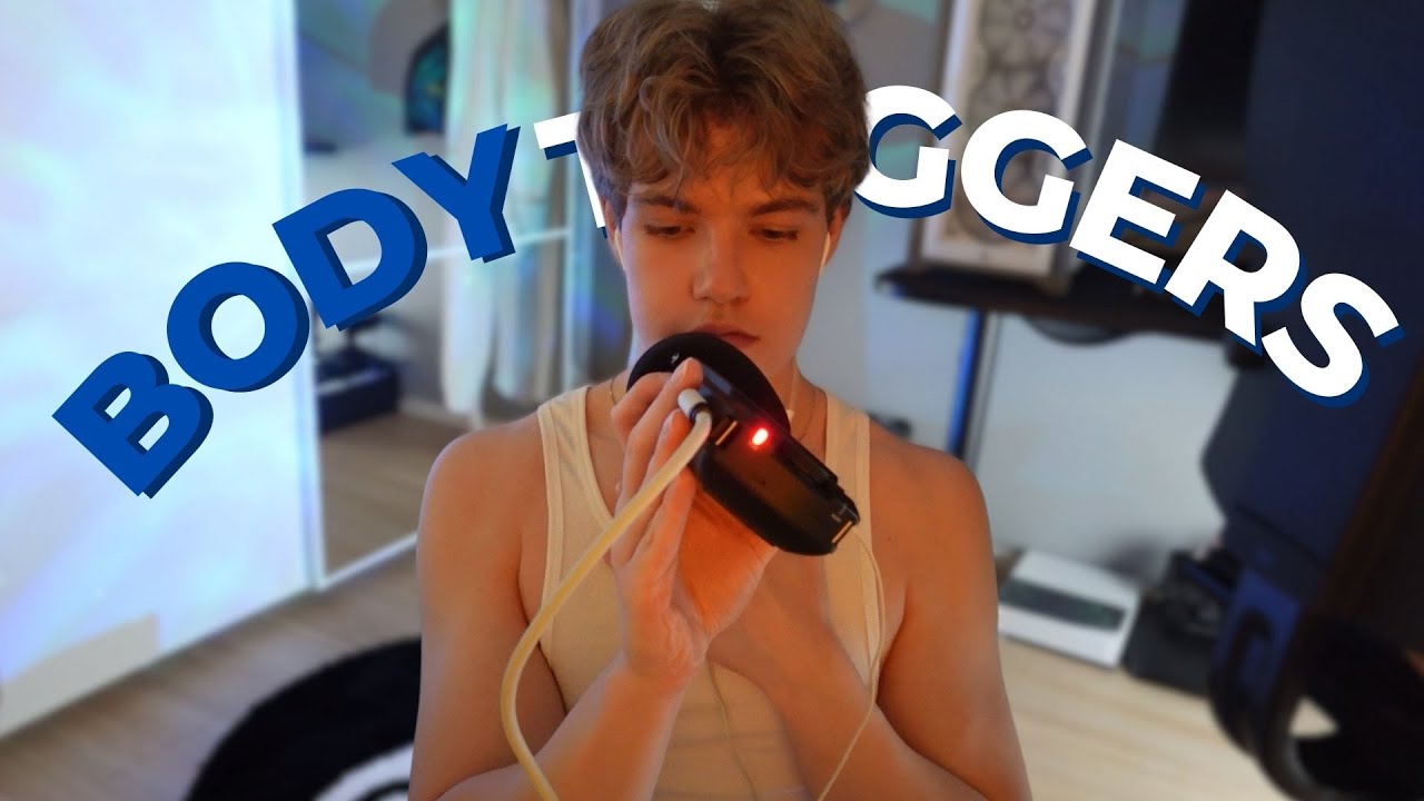 ASMR │ Body Triggers For Good Sleep💪 (Body Tapping & Whispering) - YouTube