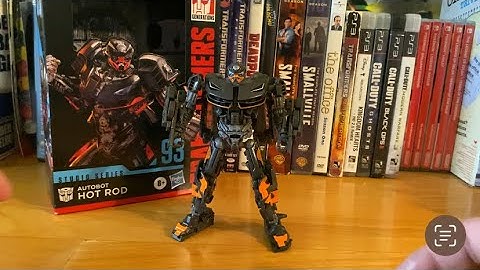 Unboxing Transformers Studio Series Hot Rod