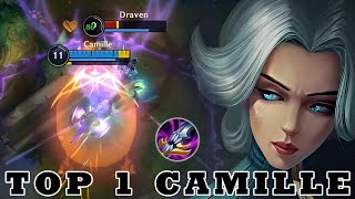Wild Rift Camille Gameplay | Top 1 Camille Gameplay | Rank Grandmaster |