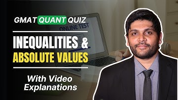 10 GMAT Inequalities and Absolute Value Questions