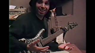 Joe Satriani Recording &quot;The Forgotten Pt. 1.&quot; from &#39;Flying in a Blue Dream&#39; - 1989