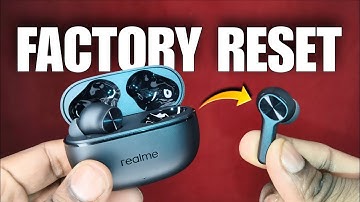 How To Factory RESET realme Buds T200x - Realme Buds Factory RESET 👍😍