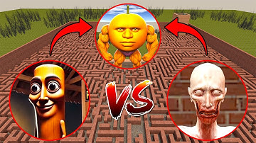 Tung Tung Sahur VS SCP 096 VS Tralalero Tralala In Garry