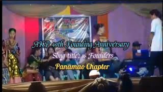 AKRHO CELEBRATING 49TH ANNIVERSARY || PANAMAO CHAPTER || SONG TITLE : AKP 16 FOUNDERS