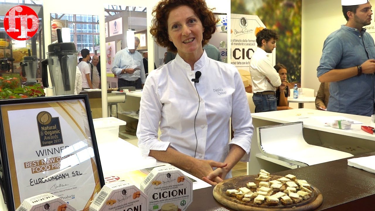 Il formaggio vegan bio Cicioni premiato al Sana 2017
