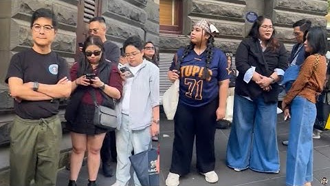 SB19 ATIN in Australia Waiting for SAW Tour at Melbourne Town Hall