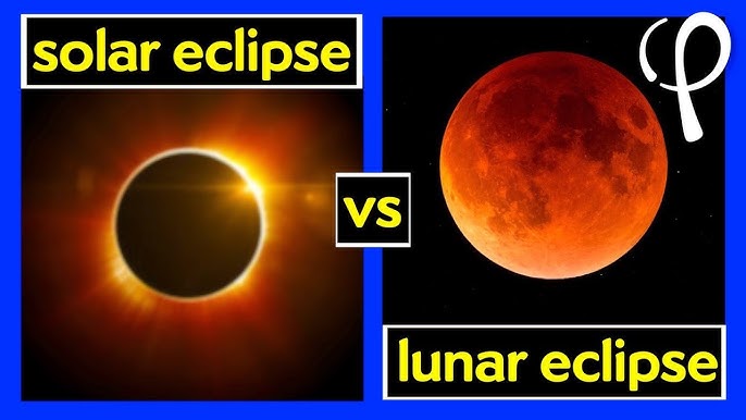 What's the difference between a solar and lunar eclipse? - YouTube
