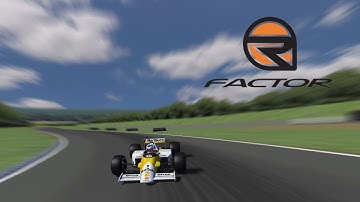 F1 1986 in rFactor | Aviation Park Raceway (Onboard) with Xbox 360 Controller