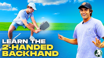 MASTER the Two-Handed Backhand Dink with Top Pro James Ignatowich