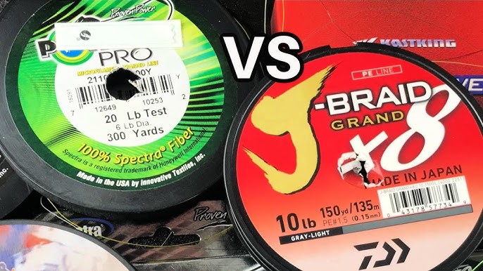 Beyond Braid 8x vs Daiwa 8 Grand vs PowerPro Maxcuatro [Line Strength Test]  