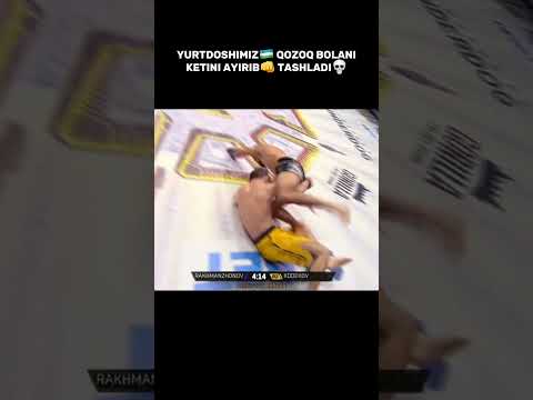 OCTAGON 71 TURNIRIDA YURTDOSHIMIZ🇺🇿 AJOYIB JANG QILDI #obuna_bolishni_unutmang #ufc #mma #rek