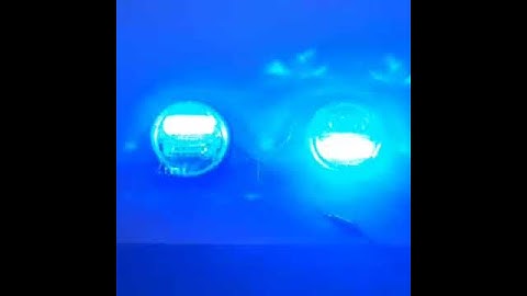 PART II,, Whelen PAR32 - LINZ6 Lighthead, 4" EXTD. SYNC SUPER LED Red/Blue, by blink&echo