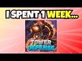 I Spent 1 WEEK in Skibidi Masters Tower Defense! (INSANELY RARE ITEMS...)