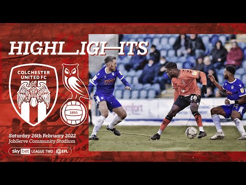Colchester Oldham Goals And Highlights
