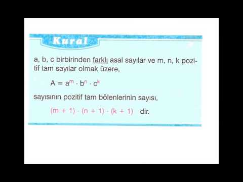 EKOL HOCA - FAKTÖRİYEL VE ASAL ÇARPANLARA AYIRMA - YGS