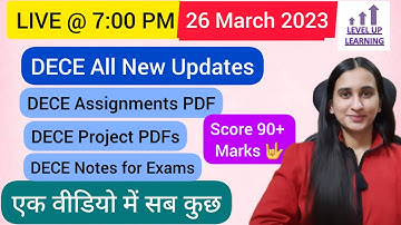 DECE All Doubts Level Up Learning Simran Gumber