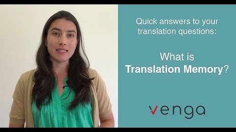 What is Translation Memory?