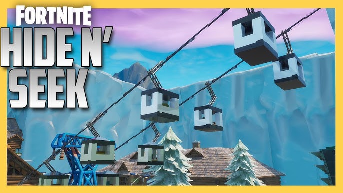 HIDE & SEEK /MINECRAFT BY PNF - Fortnite Creative Map Code - Dropnite