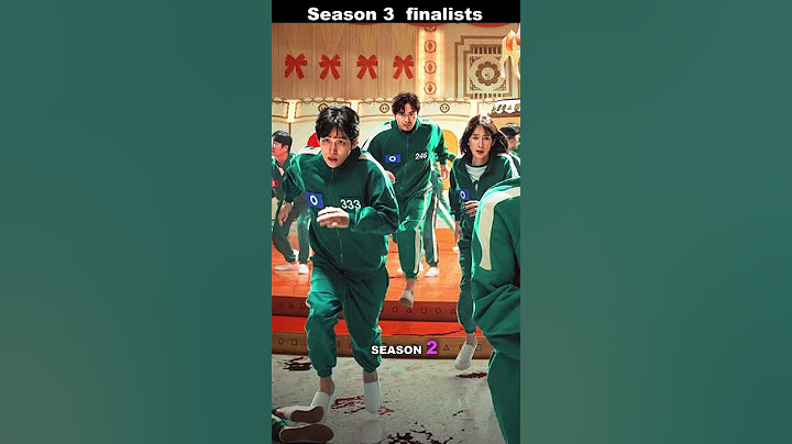 SQUID GAME FINALISTS SEASON 3 OMG!!!  #squidgame2 #kdrama
