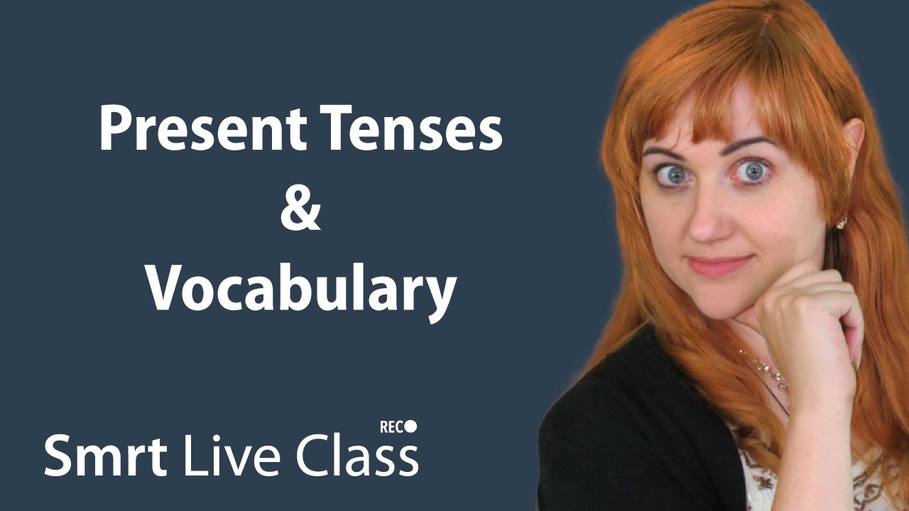 ⁣Present Tenses & Vocabulary - Pre-Intermediate English with Nicole #19