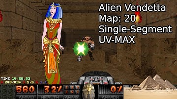 Alien Vendetta Map 20 "Misri Halek" UV MAX [DOOM II]
